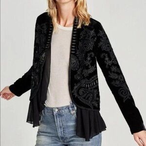Zara Women's Black Jacket
Size M